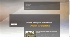 Desktop Screenshot of bedenbreakfast-harderwijk.nl